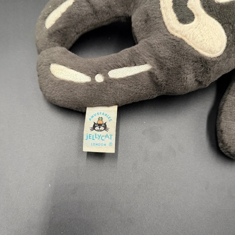 Jellycat cream embroidered